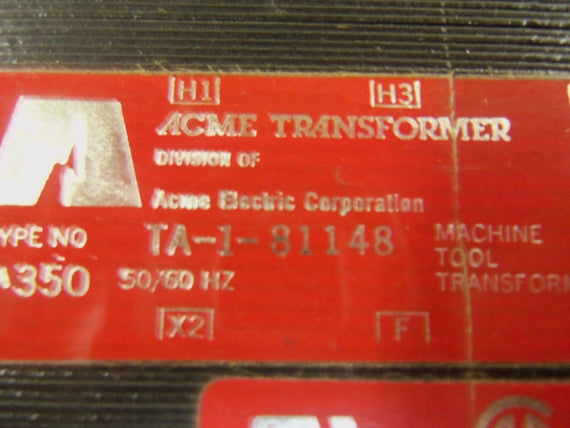 ACME TA-1-81148 TRANSFORMER *NEW IN BOX*
