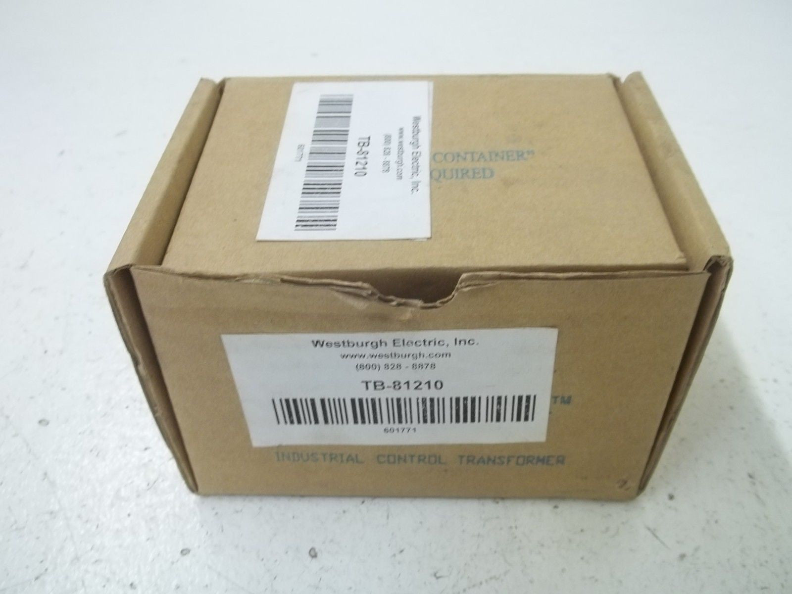 ACME TB-81210 INDUSTRIAL CONTROL TRANSFORMER *NEW IN BOX*