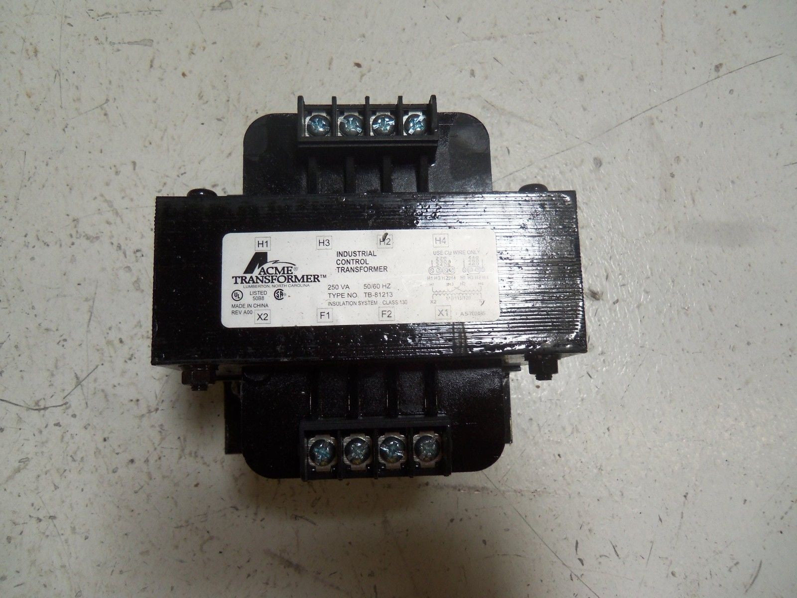 ACME TB-81213 INDUSTRIAL TRANSFORMER *NEW IN BOX*