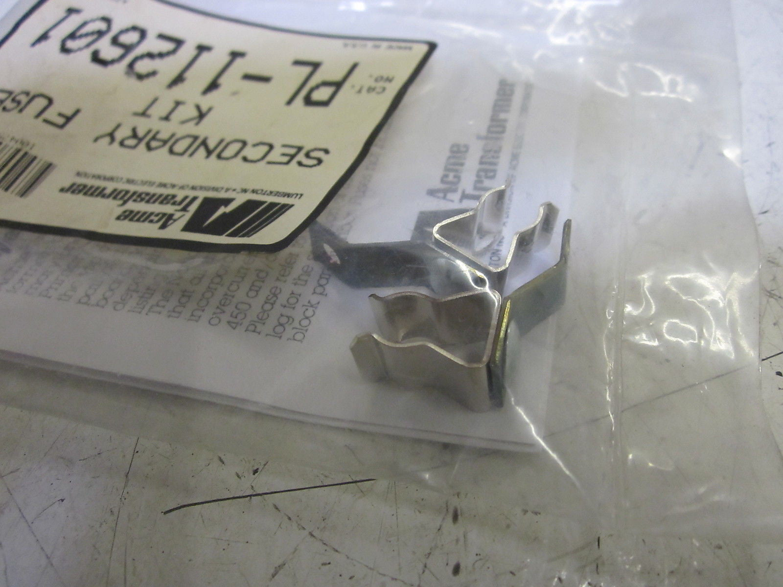 ACME TRANSFORMER  PL-112601 SECONDARY FUSE KIT  * NEW IN A FACTORY BAG *