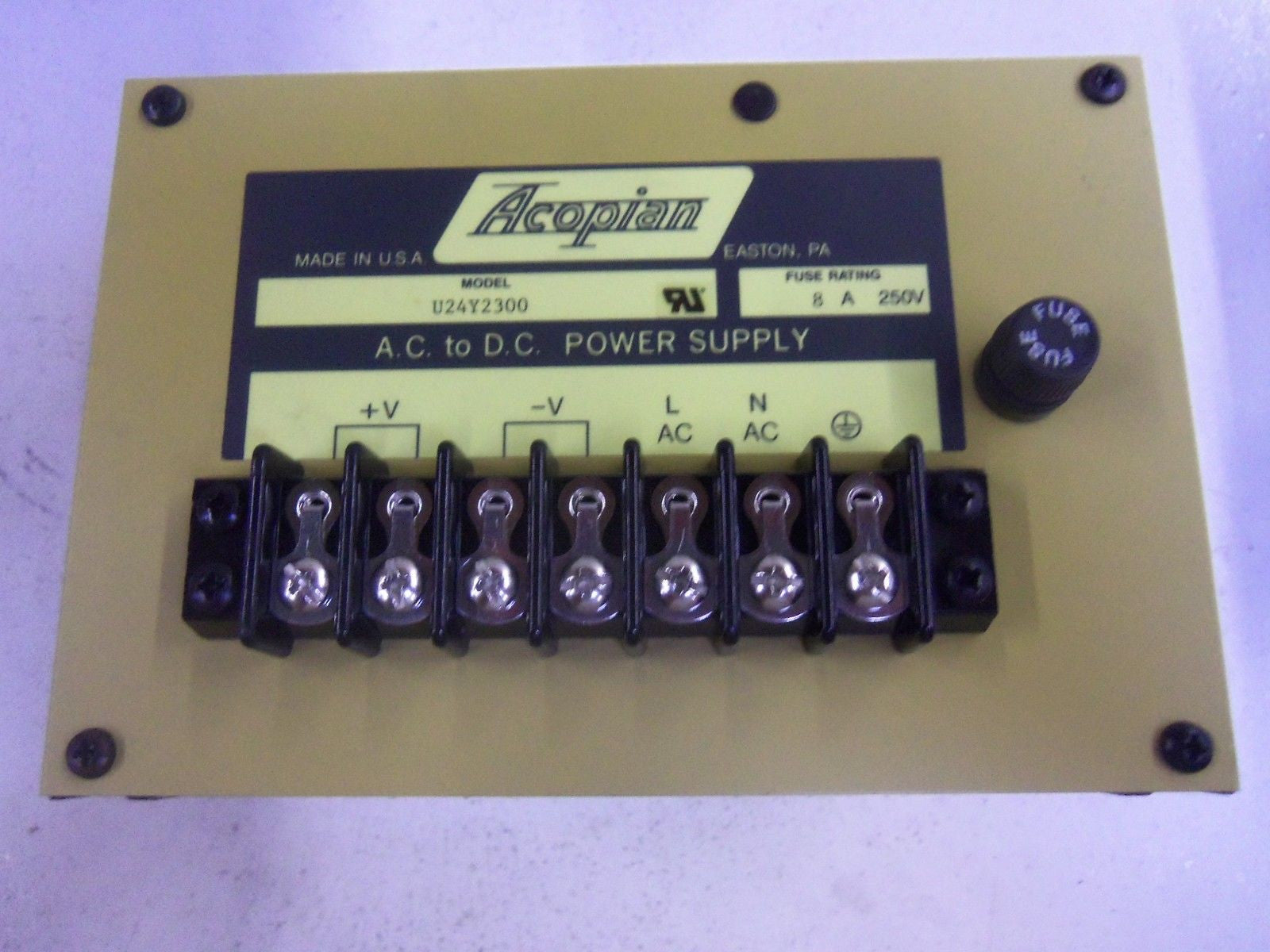 ACOPIAN U24Y2300 *NEW IN BOX*