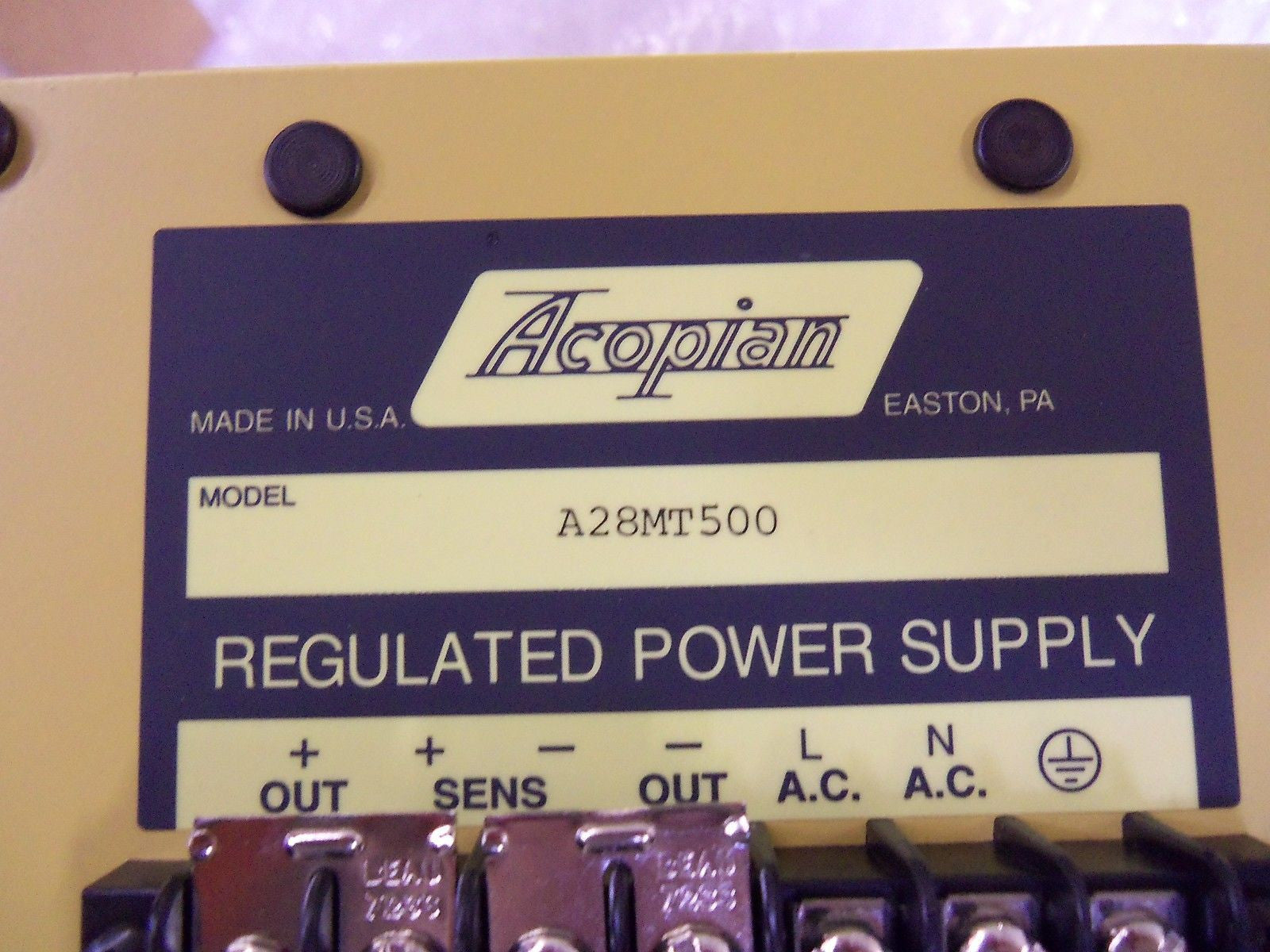 ACOPION A28MT500 POWER SUPPLY *NEW IN BOX*