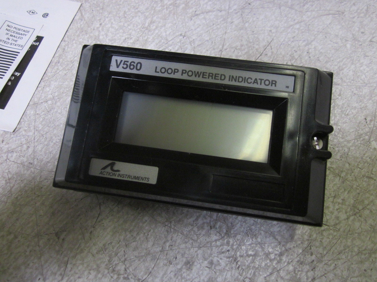 ACTION INSTRUMENTS  V560 LOOP POWERED INDICATOR *NEW IN BOX*