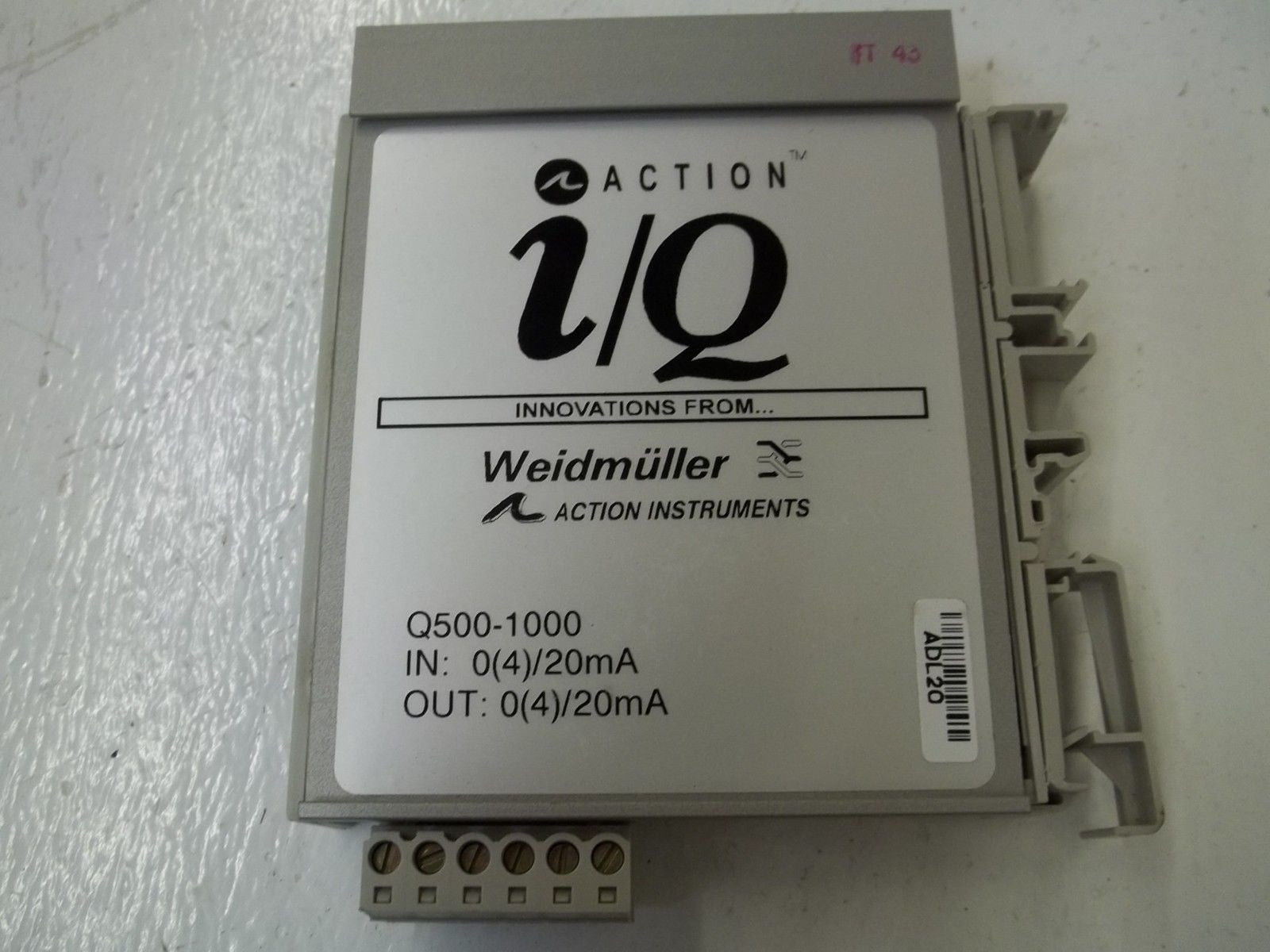 ACTION I/O Q500-1000 *NEW IN BOX*