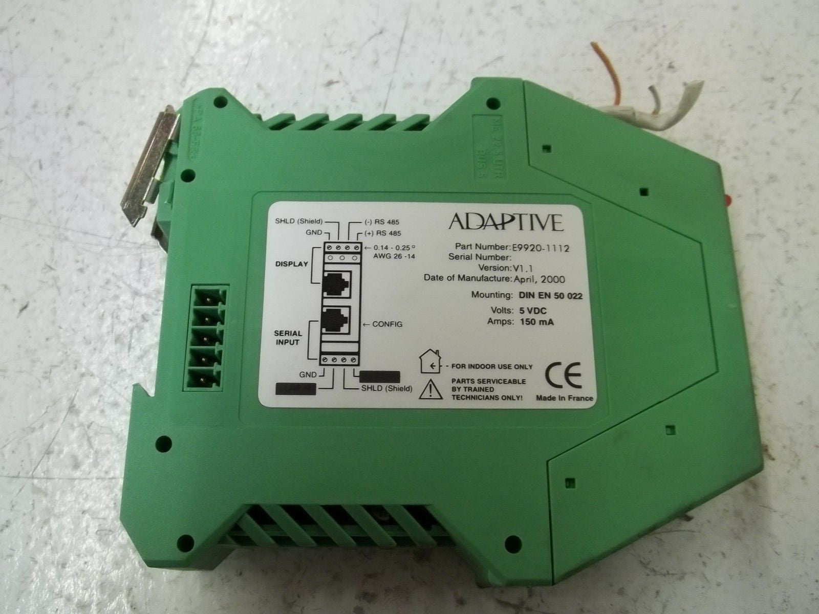 ADAPTIVE E9920-1112 *USED*