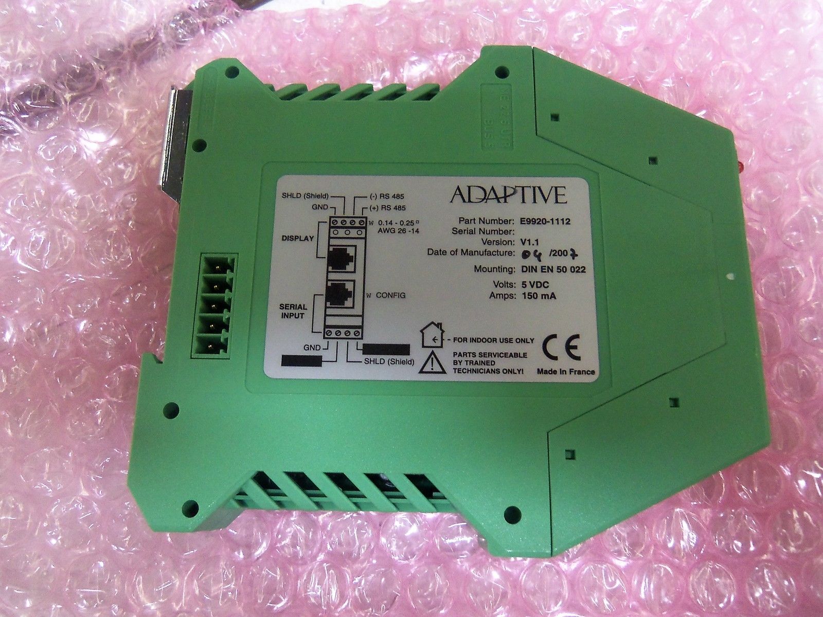 ADAPTIVE E9920-1112 *NEW NO BOX*