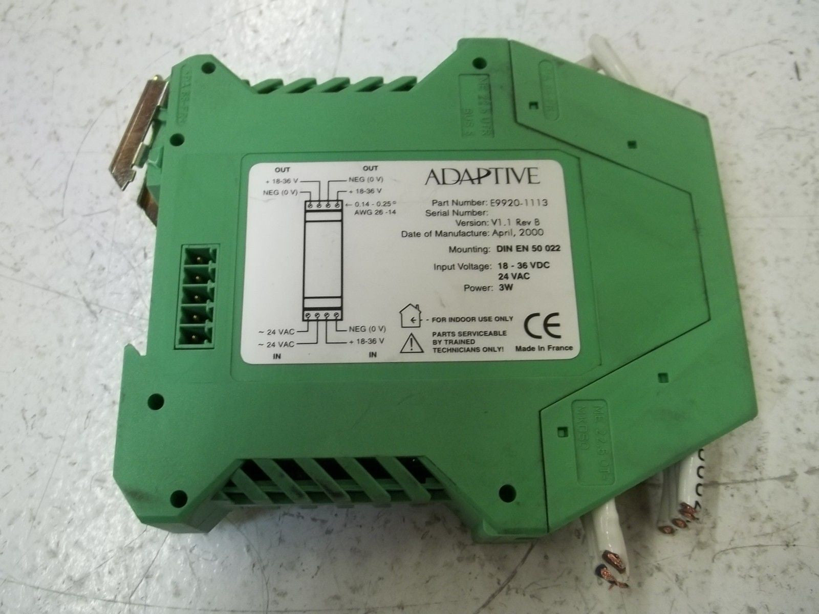 ADAPTIVE E9920-1113 *USED*