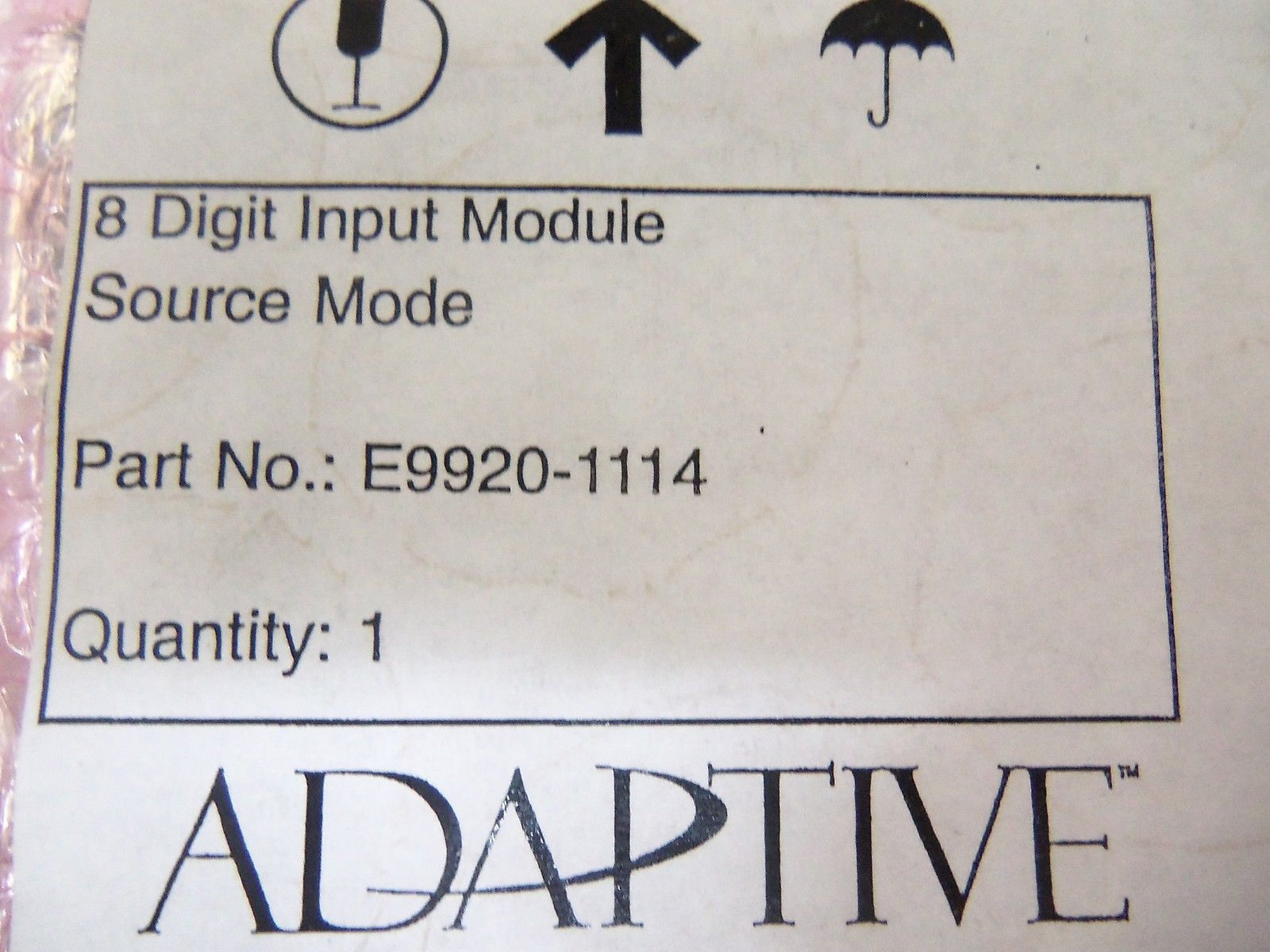 ADAPTIVE E9920-1114 *NEW NO BOX*