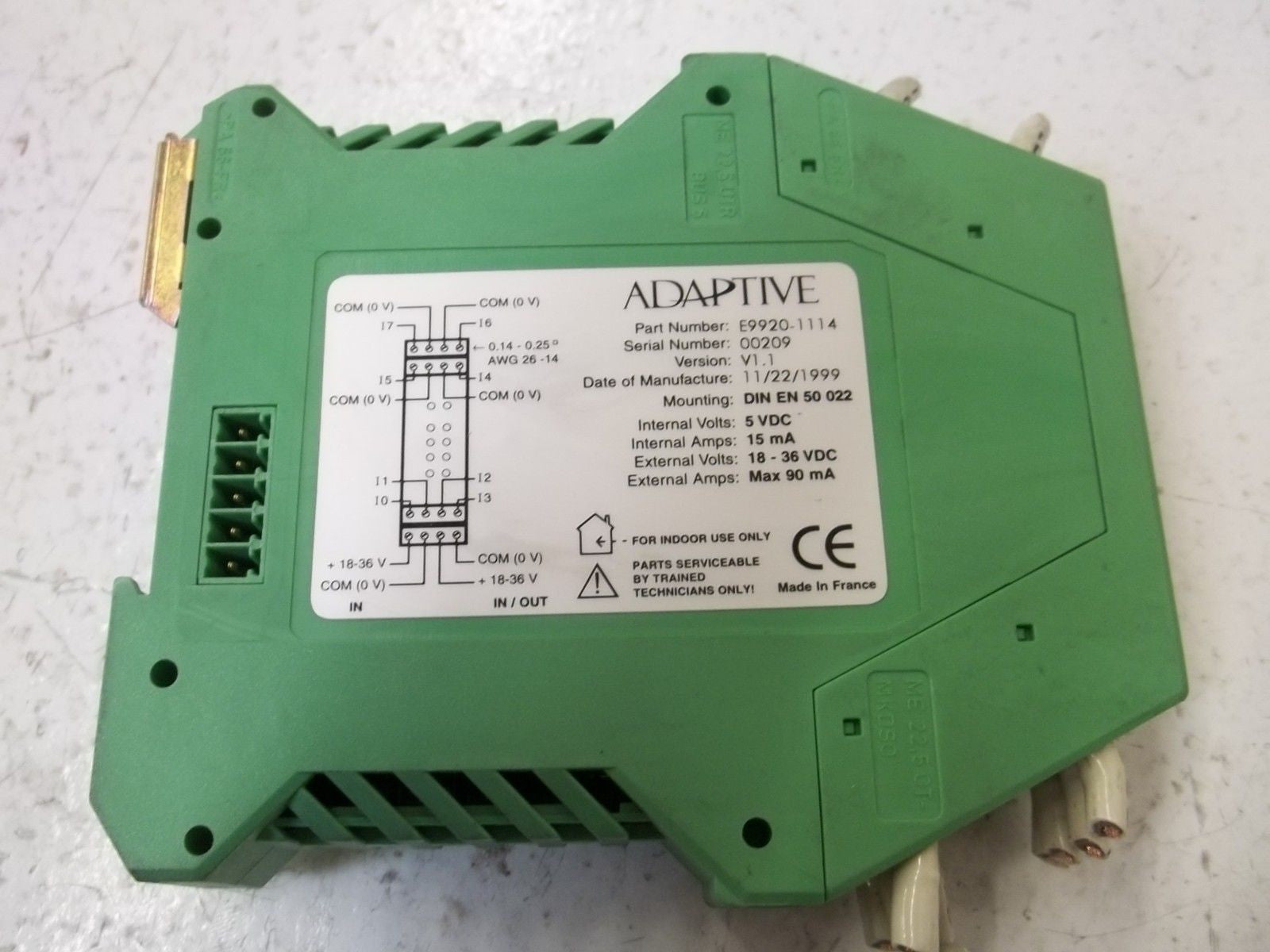 ADAPTIVE E9920-1114 *USED*