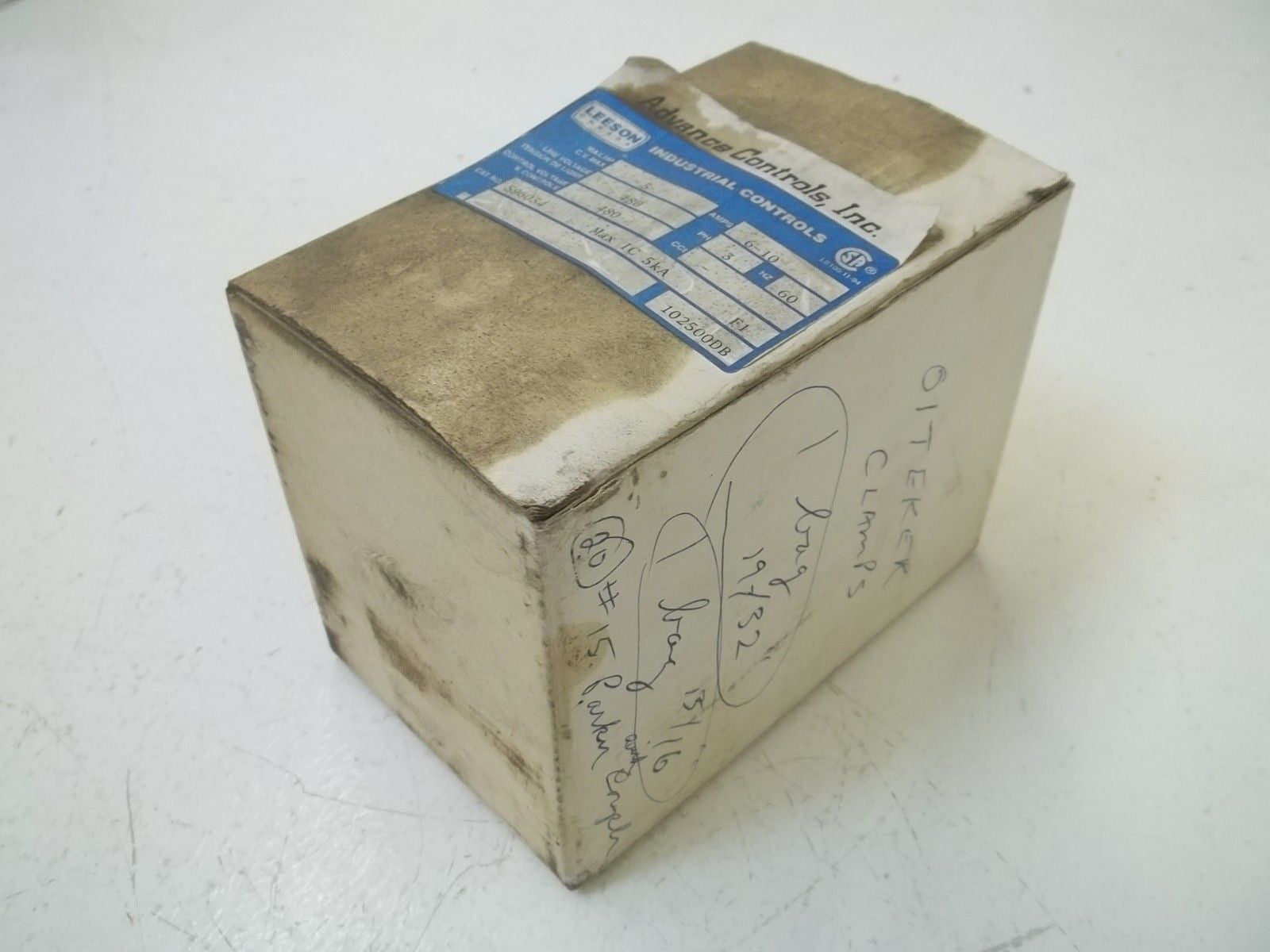ADVANCE CONTROLS INC. S96054 *NEW IN BOX*