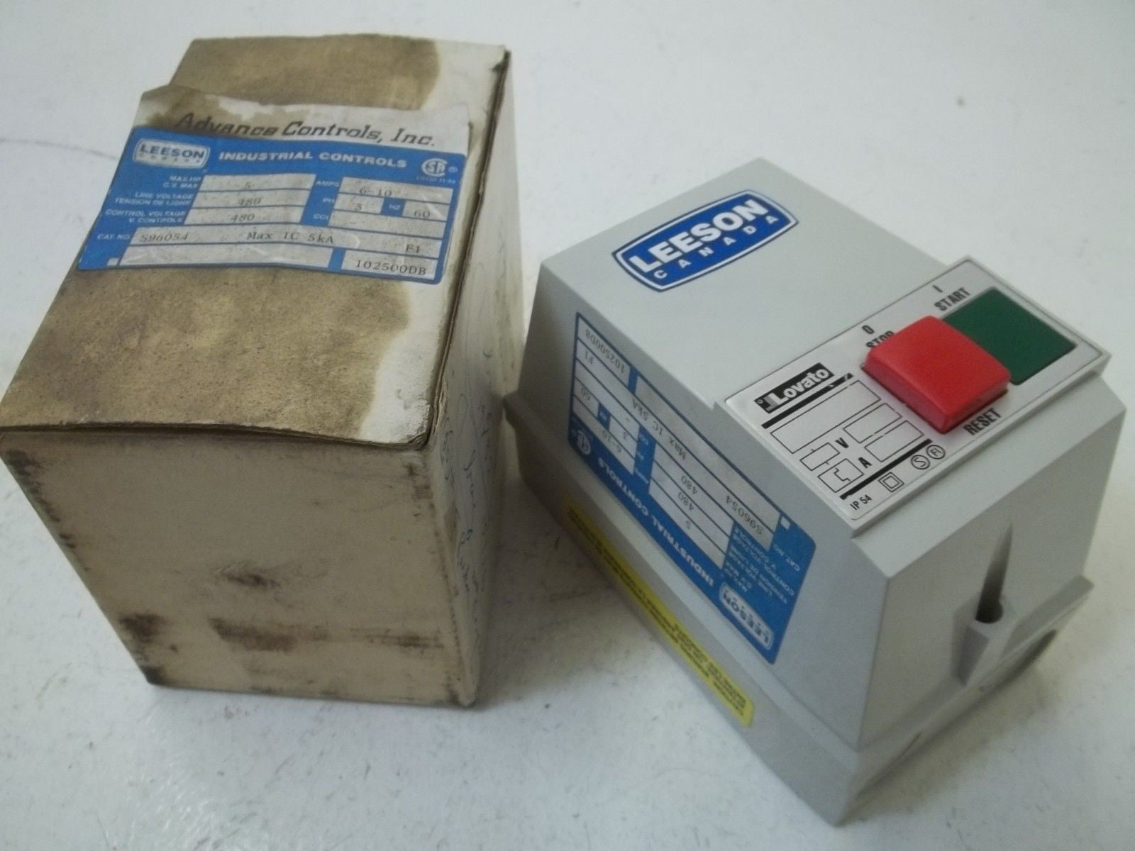 ADVANCE CONTROLS INC. S96054 *NEW IN BOX*