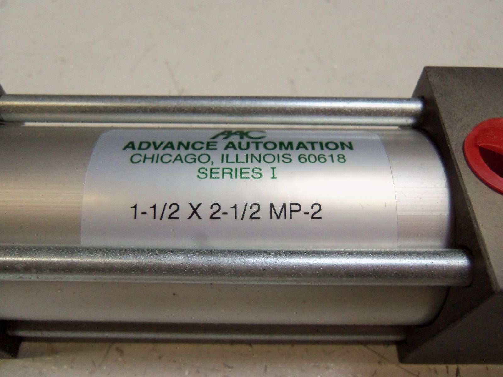 ADVANCE AUTOMATION 1-1/2 X 2-1/2 MP-2 PENUMATIC CYLINDER *NEW IN BOX*