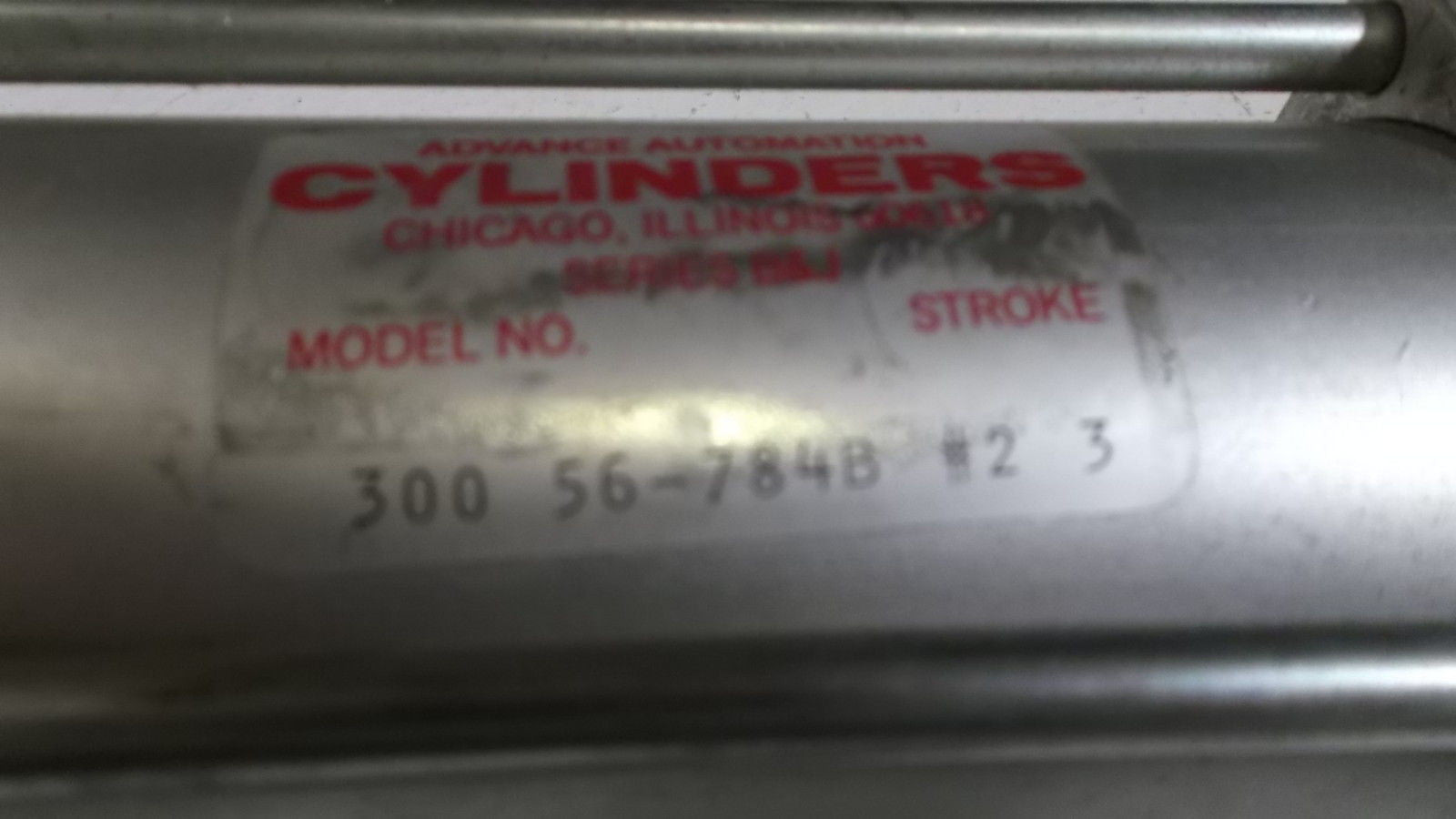 ADVANCED AUTOMATION CYLINDER 300 56-784B *USED*