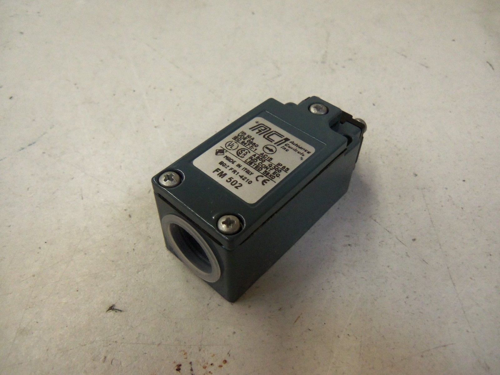 ADVANCED CONTROLS INC. FM 502 *USED*