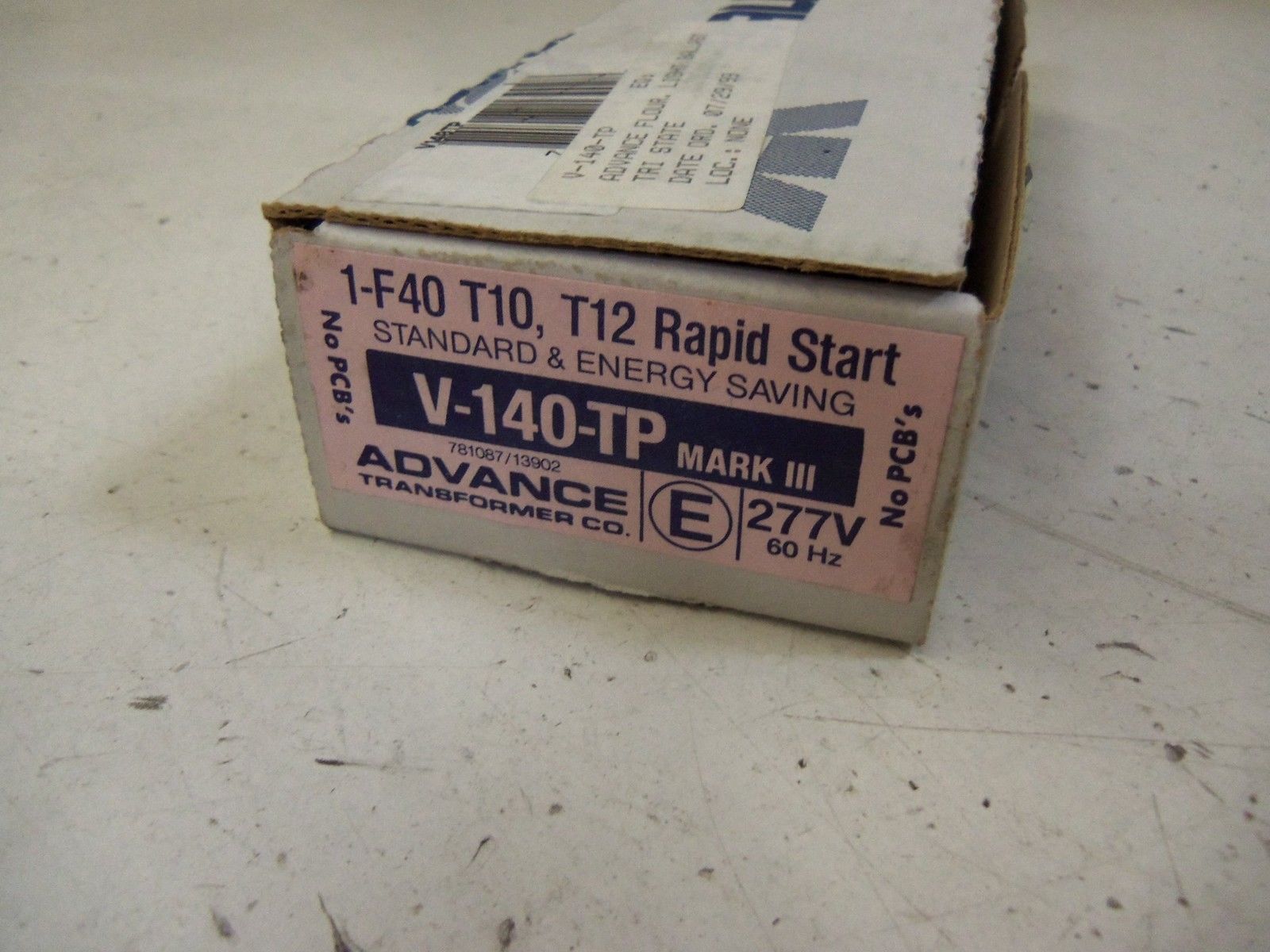 ADVANCE V-140-TP *NEW IN BOX*