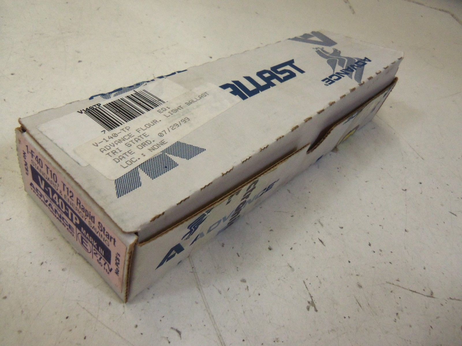 ADVANCE V-140-TP *NEW IN BOX*