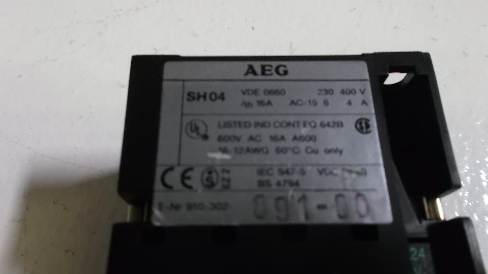 AEG CONTACTOR LS11K *NEW NO BOX*