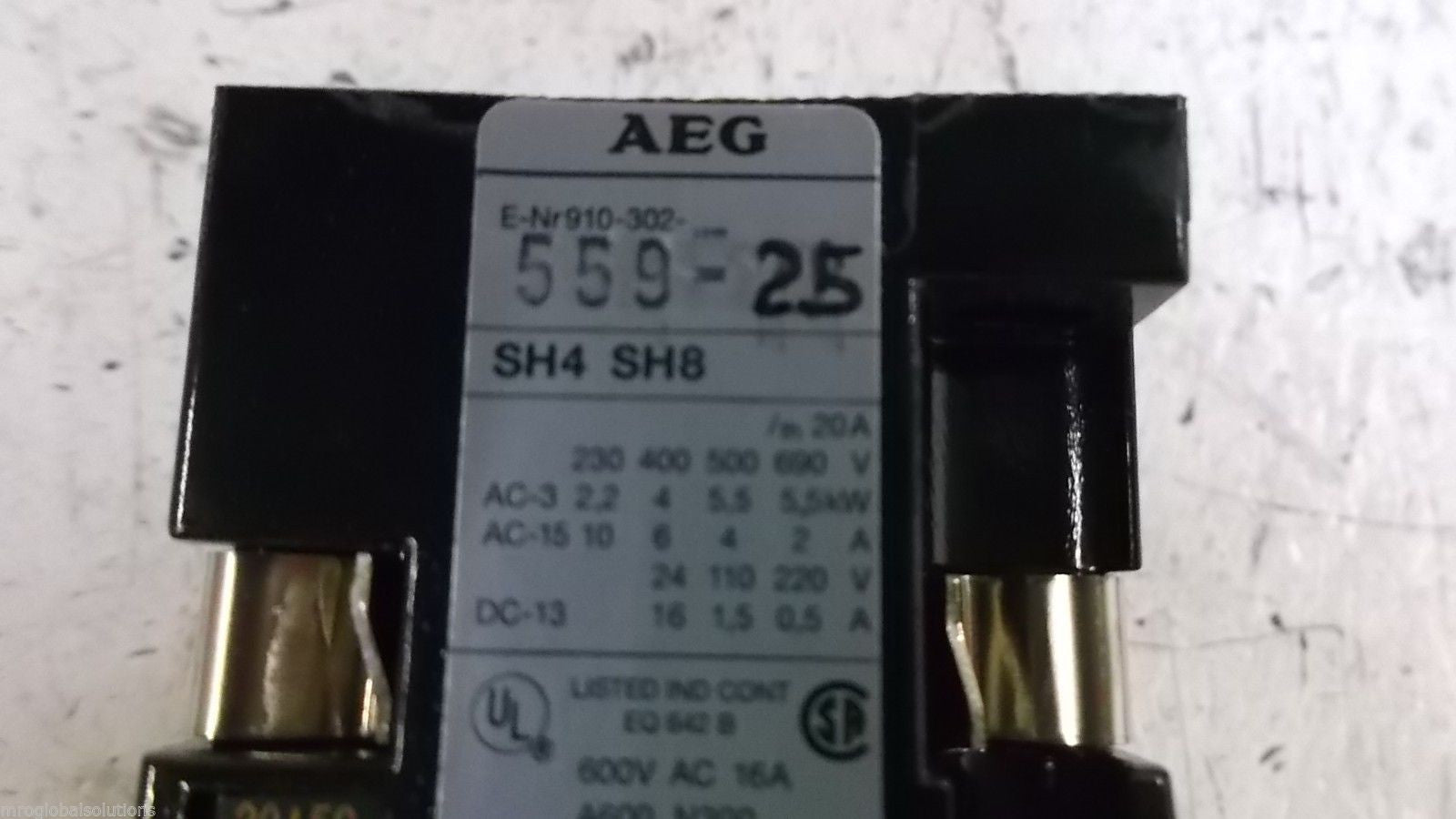 AEG CONTACTOR SH4 40-G *NEW*