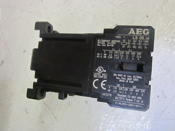 AEG LS 0.5 10-00 CONTACTOR 24VDC *NEW IN BOX*