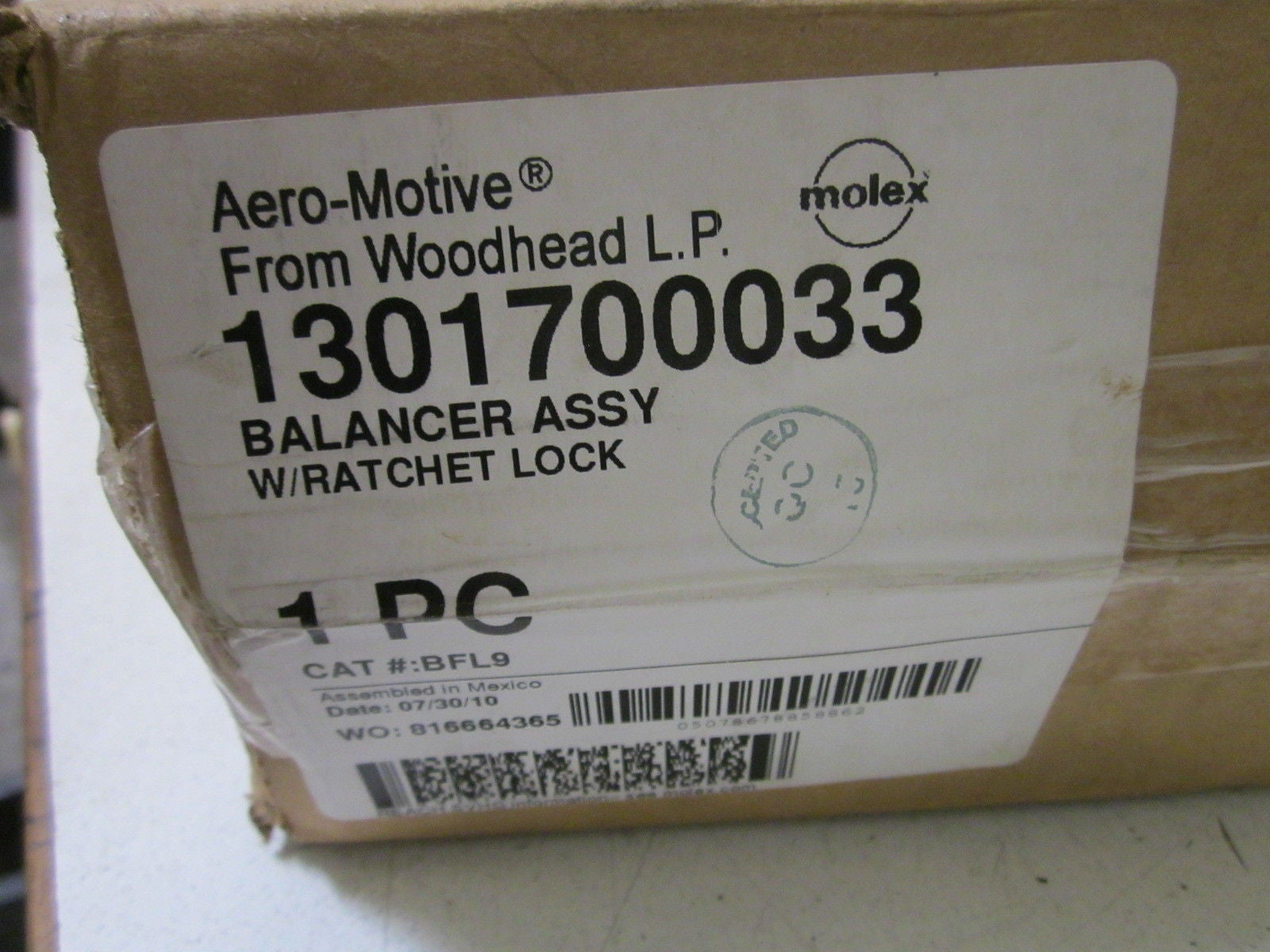 AERO-MOTIVE BFL9*NEW IN BOX*