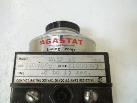 AGASTAT 2412 AC *USED*