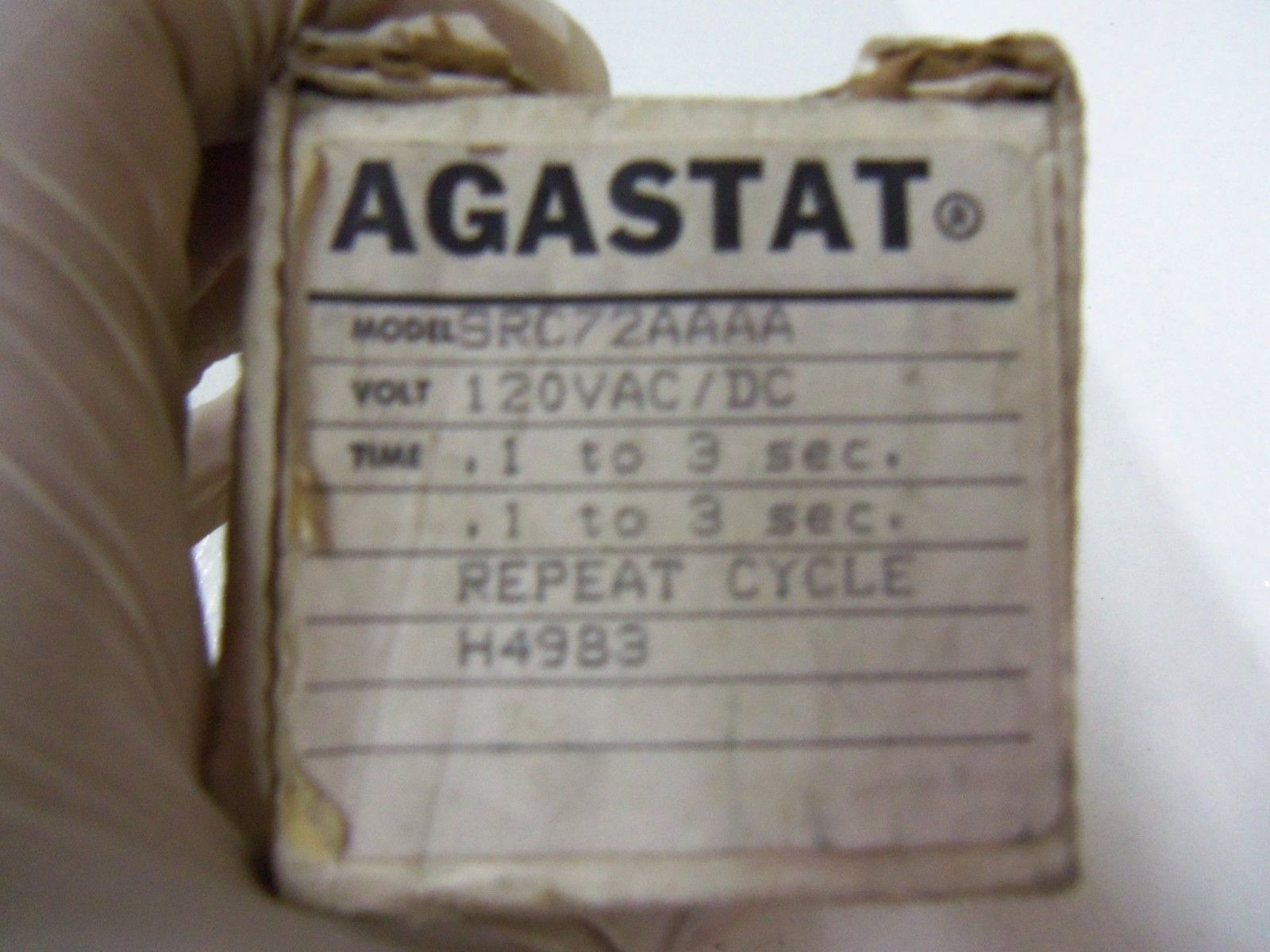 AGASTAT SRC2AAAA *NEW IN BOX*