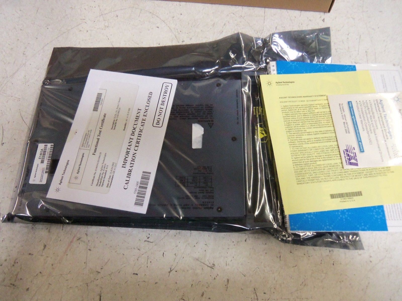 AGILENT E1463A SWITCH MODULE *NEW IN BOX*