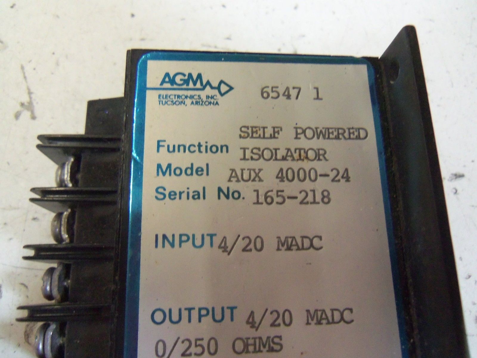 AGM ELECTRONICS, INC. AUX 4000-24 *USED*