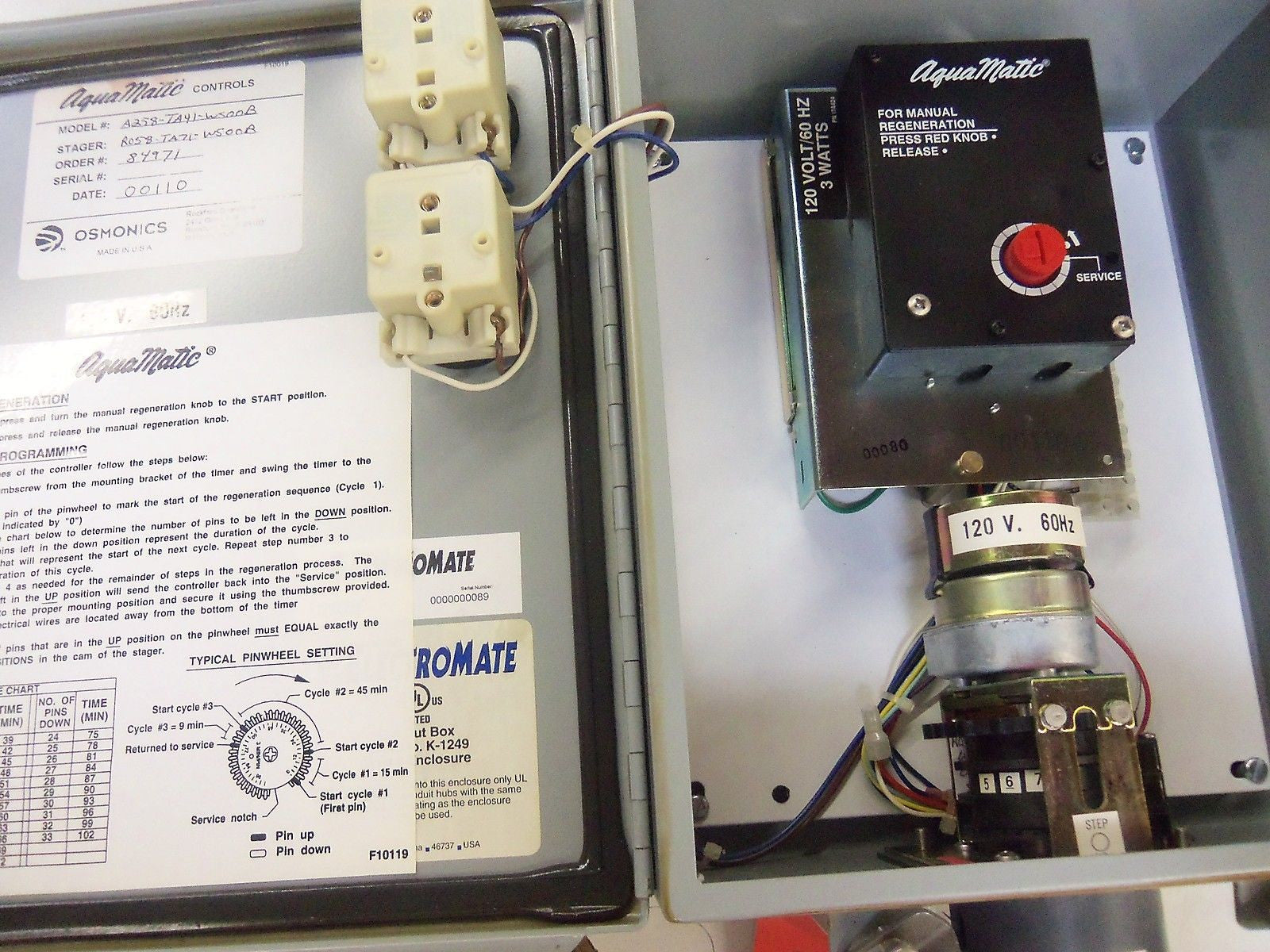 AGUAMATIC A258-TA41-WS00B *NEW NO BOX*