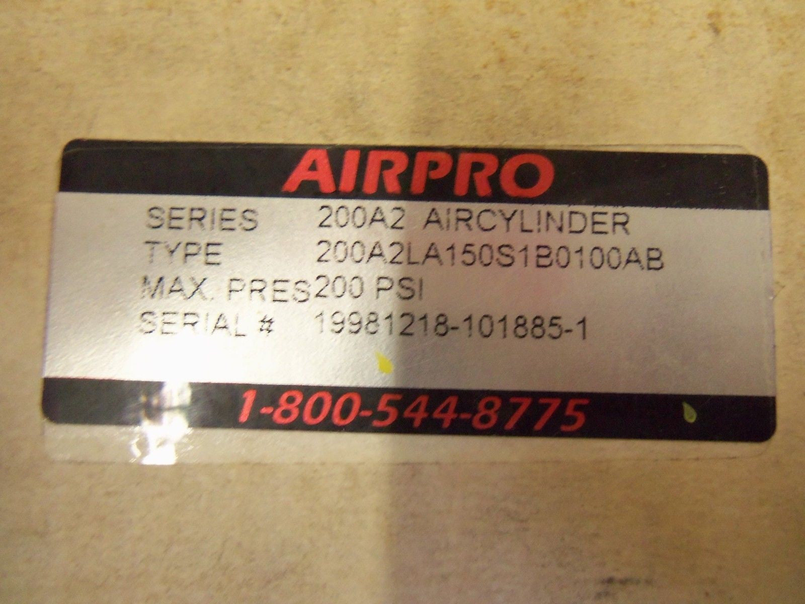 AIRPRO 200A2LA150S1B0100AB *NEW IN BOX*