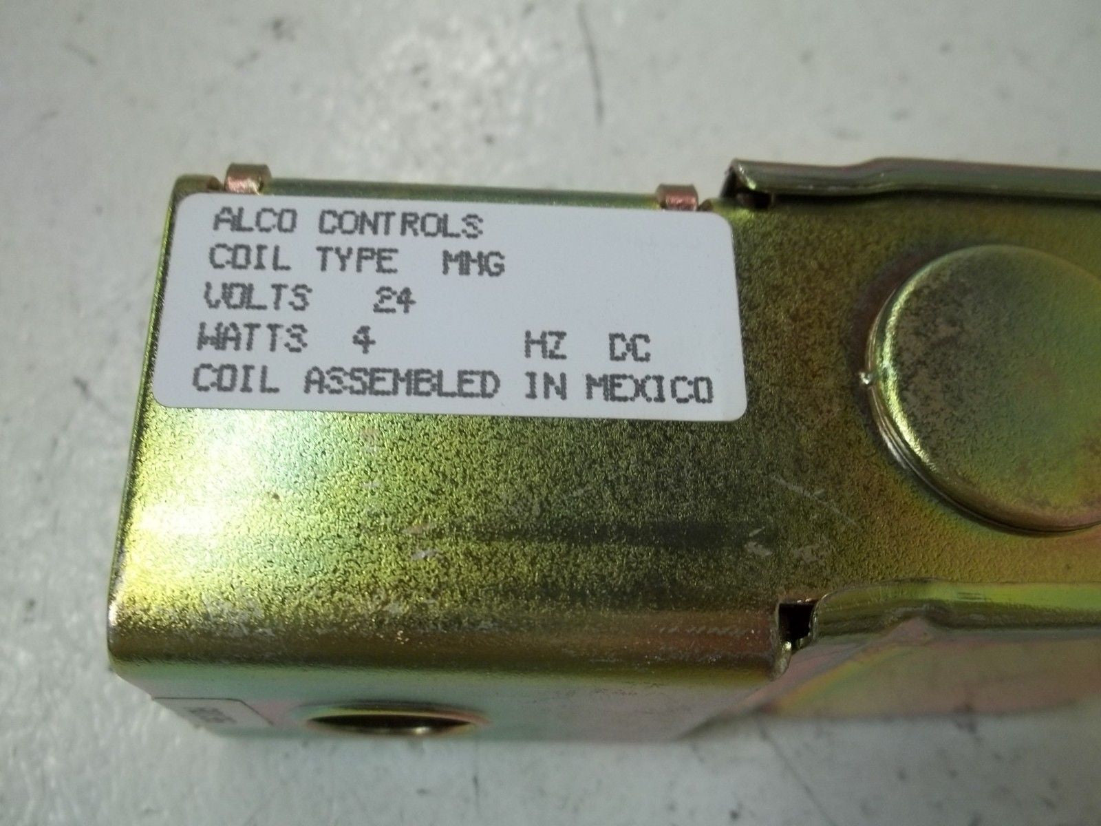 ALCO CONTROLS MMG SOLENOID COIL 24/DC *NEW IN BOX*