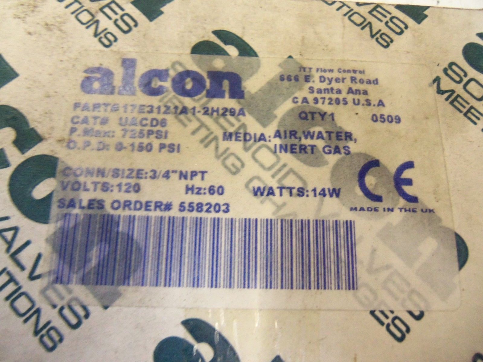 ALCON UACD6 *NEW IN BOX*