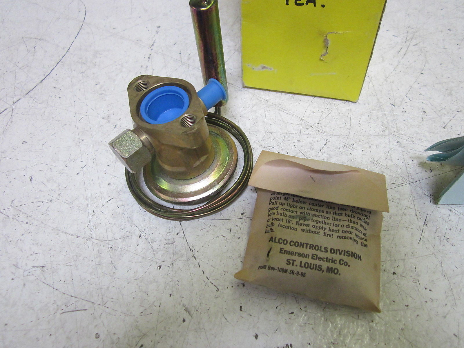 ALCO XB1019 HW-1B THERMO EXPANSION VALVE 5FT -50 TO 50F *NEW IN BOX*