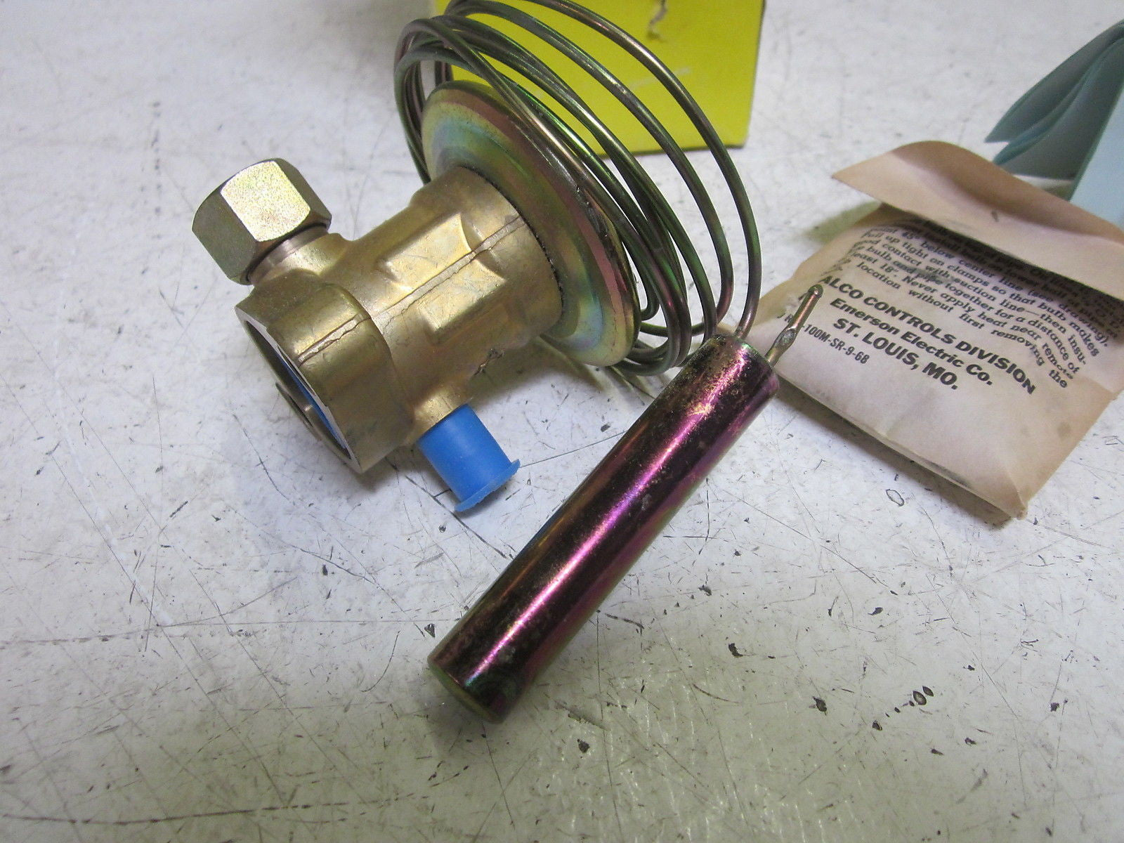 ALCO XB1019 HW-1B THERMO EXPANSION VALVE 5FT -50 TO 50F *NEW IN BOX*