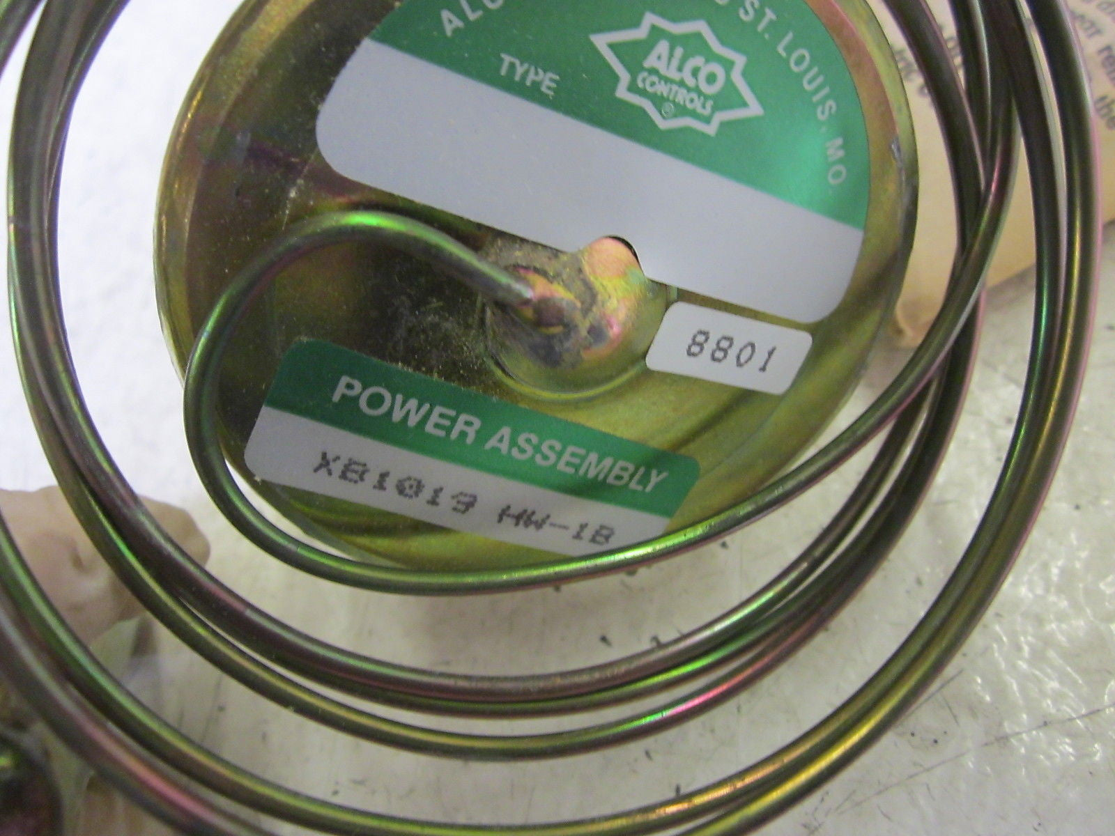 ALCO XB1019 HW-1B THERMO EXPANSION VALVE 5FT -50 TO 50F *NEW IN BOX*