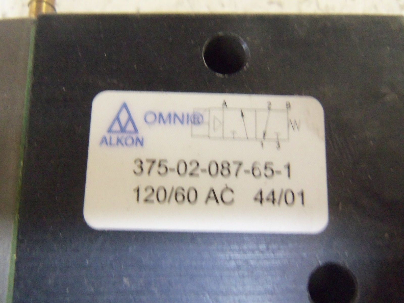 ALKON 375-02-087-65-1 VALVE *USED*