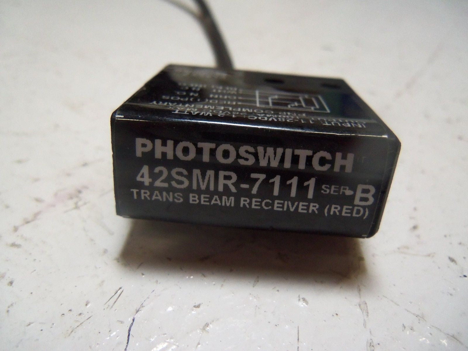 ALLEN-BRADLEY 42SMR-7111 SERIES B TRANSBEAM RECIEVER *USED*