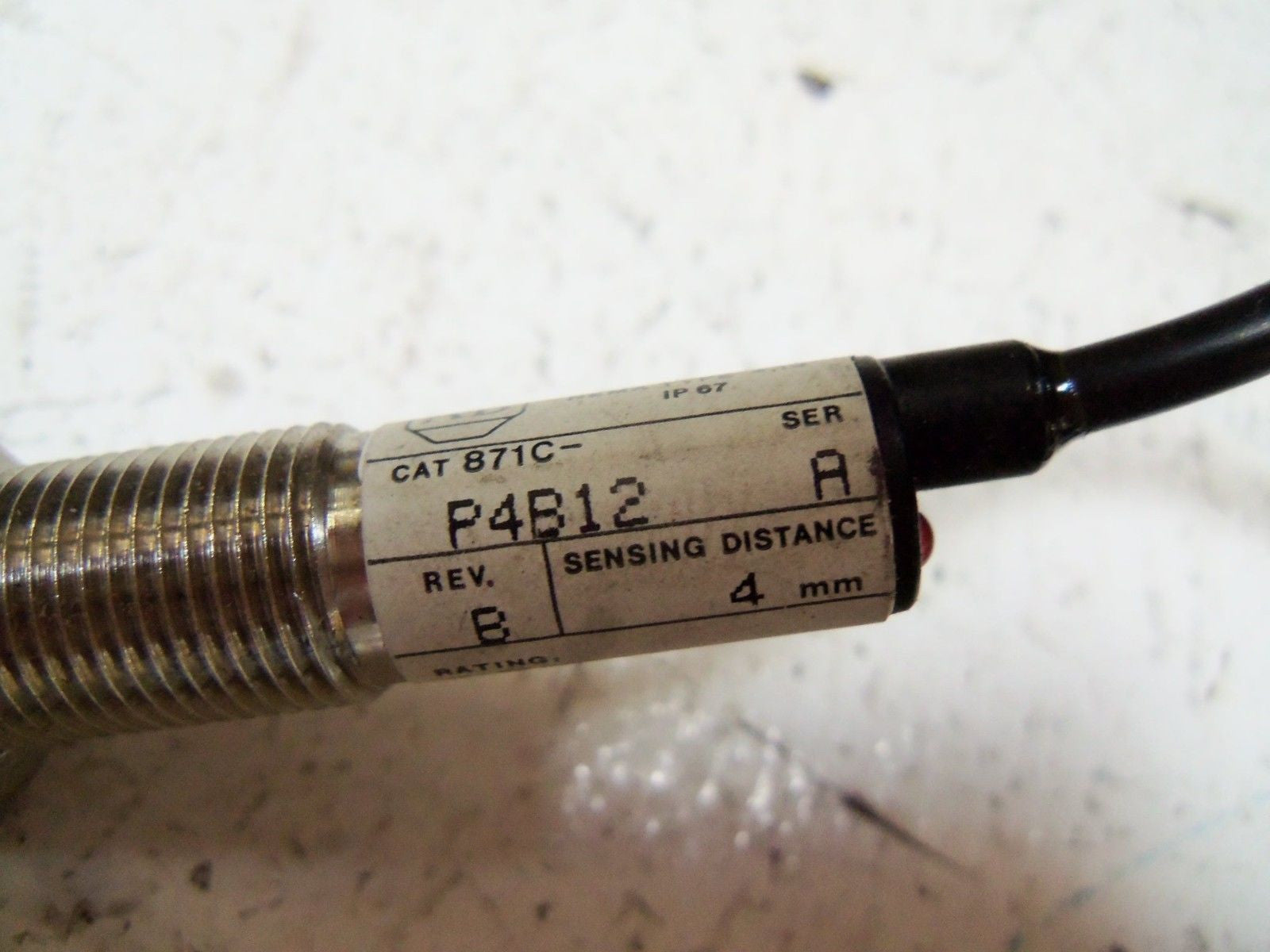 ALLEN-BRADLEY 871C-P4B12 SERIES A PROXIMITY SWITCH *USED*