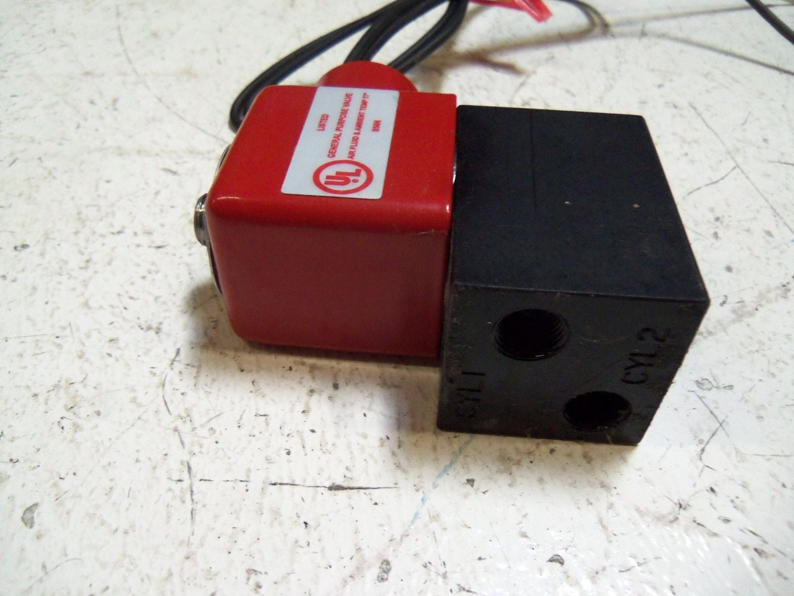 ALLENAIR 4VS-C-0 SOLENOID VALVE *USED*