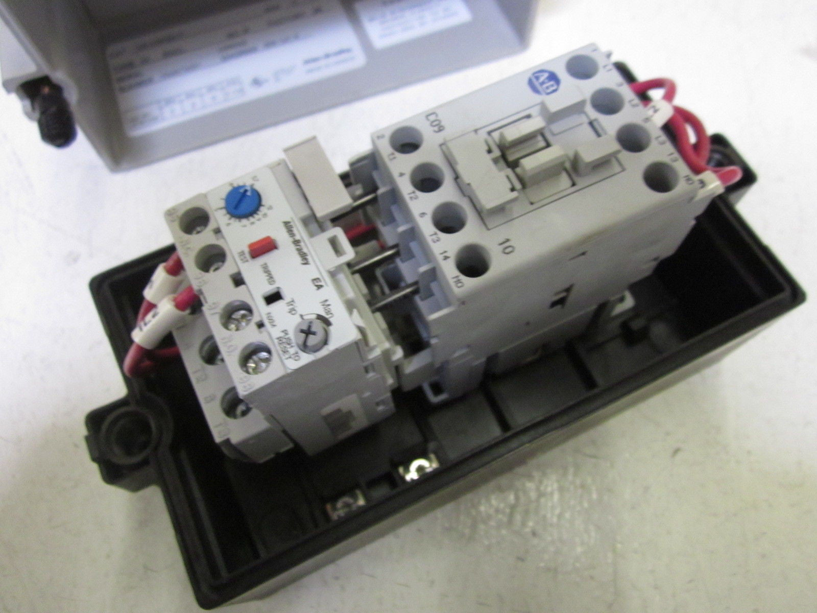 ALLEN BRADLEY 109-C09KBA1F SER. A STARTER *USED*
