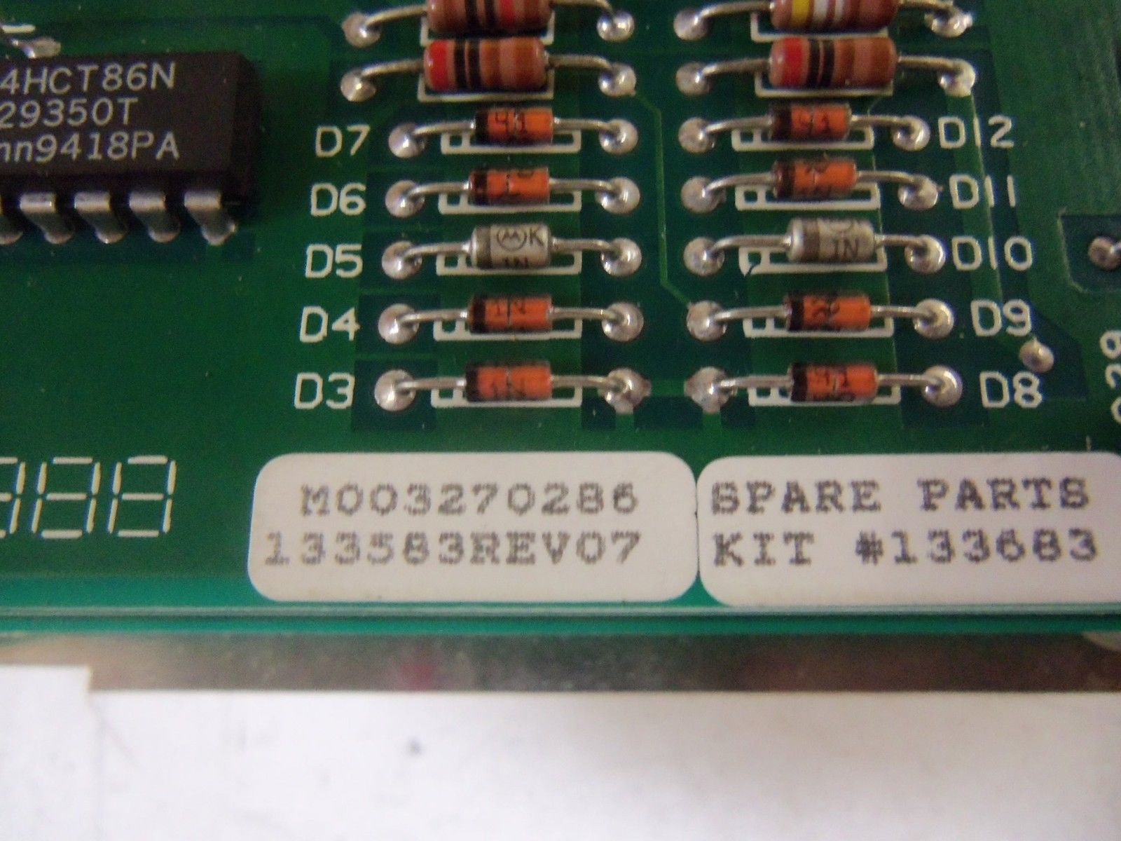 ALLEN BRADLEY SP-133683 133583 CONTROL BOARD ASSEMBLY *USED*