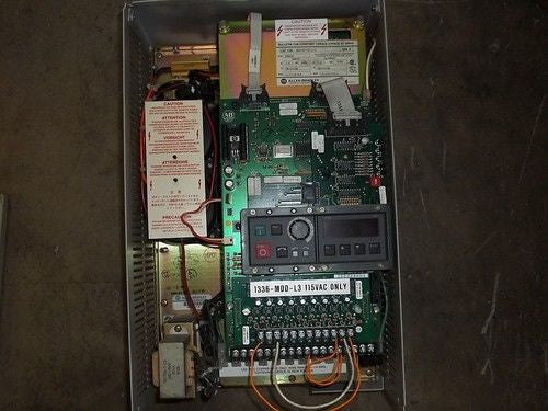 ALLEN BRADLEY 1336-B010-EAD-FA2-L3-S1 SER. A AC DRIVE *USED*
