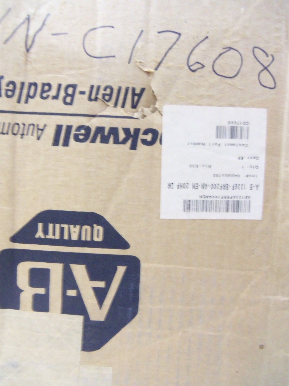 ALLEN BRADLEY 1336F-BRF200-AN-EN SER. A AC DRIVE *NEW IN BOX*