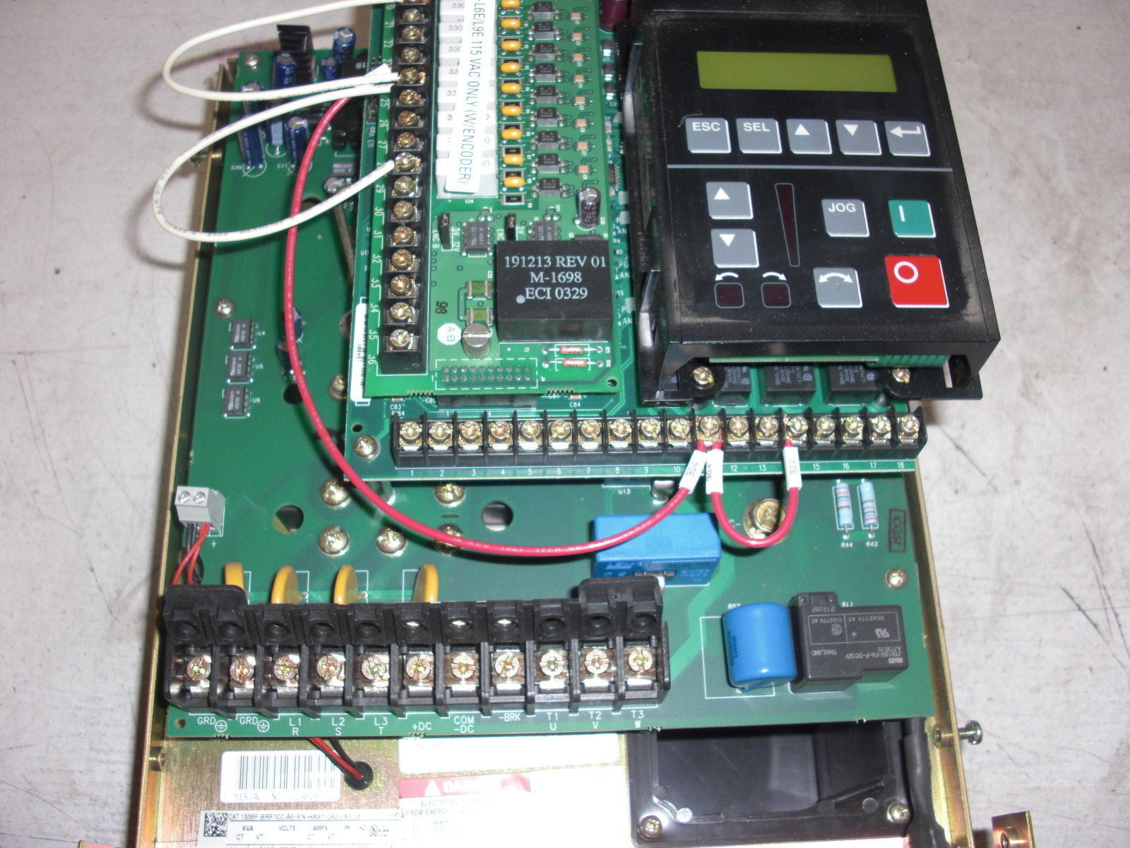 ALLEN BRADLEY 1336F-BRF100-AE-EN-HAS1-LA2-LA3-L6 SER. A AC DRIVE *NEW NO BOX*
