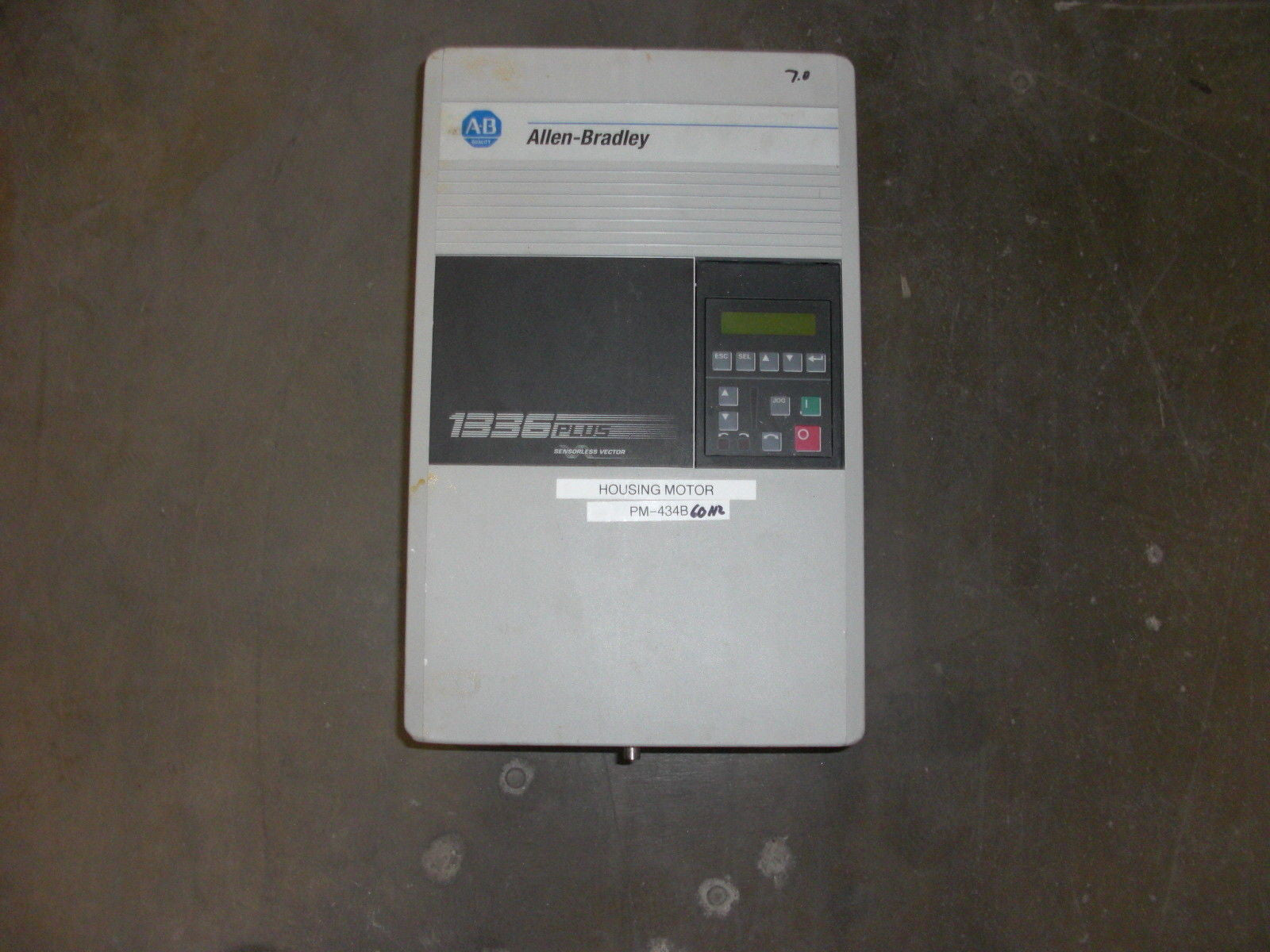ALLEN BRADLEY 1336S-B020-AA-EN4-HA2-L4 SER. D AC DRIVE *USED*