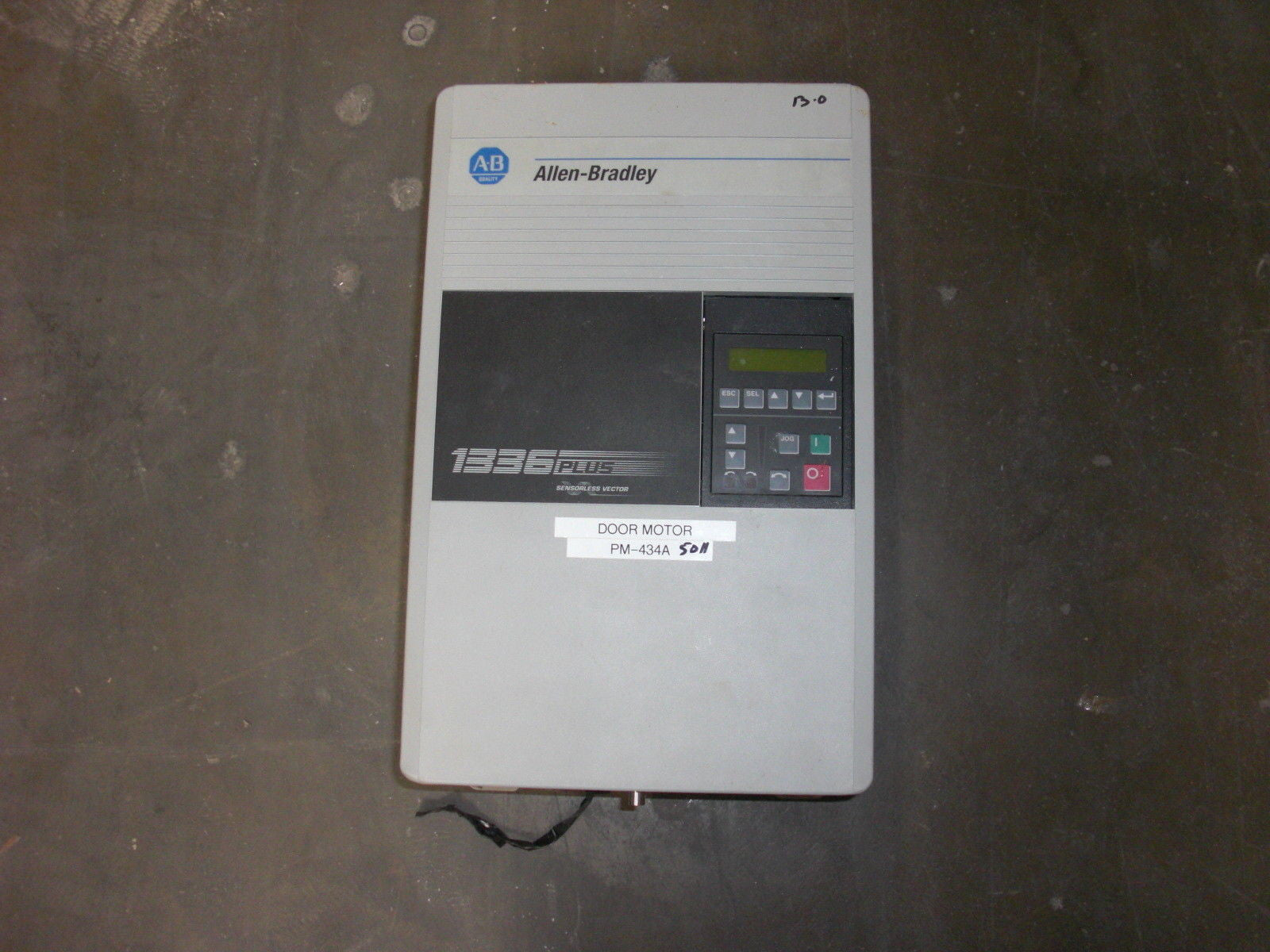 ALLEN BRADLEY 1336S-B010-AA-EN4-HA2-L4 SER. D AC DRIVE *USED*