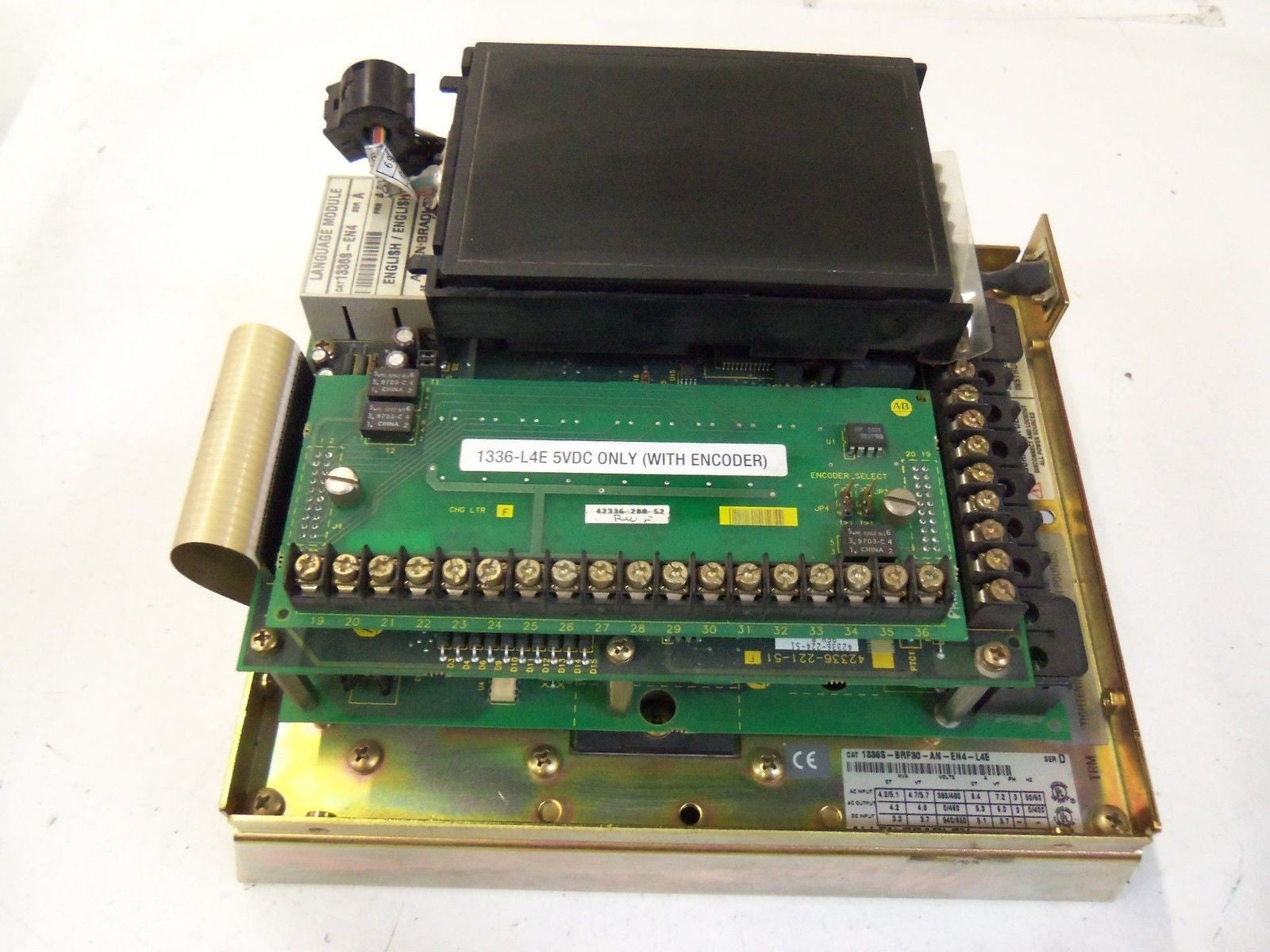 ALLEN BRADLEY 1336S-BRF30-AN-EN4-L4E SERIES D  *NEW NO BOX*