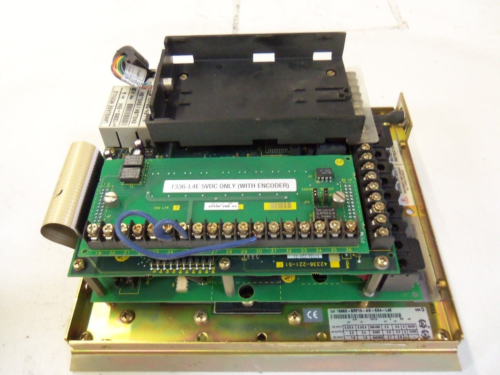 ALLEN BRADLEY 1336S-BRF15-AN-EN4-L4E SER. D AC DRIVE *USED*