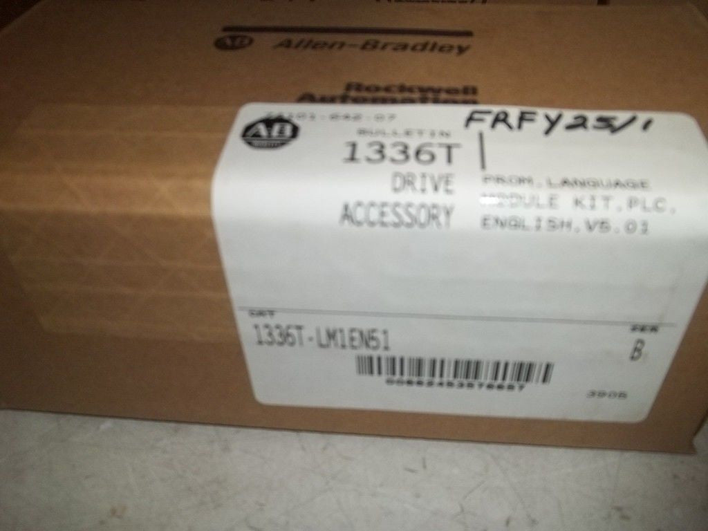 ALLEN BRADLEY 1336T-LM1EN51 SER. B LANGUAGE MODULE *FACTORY SEALED*