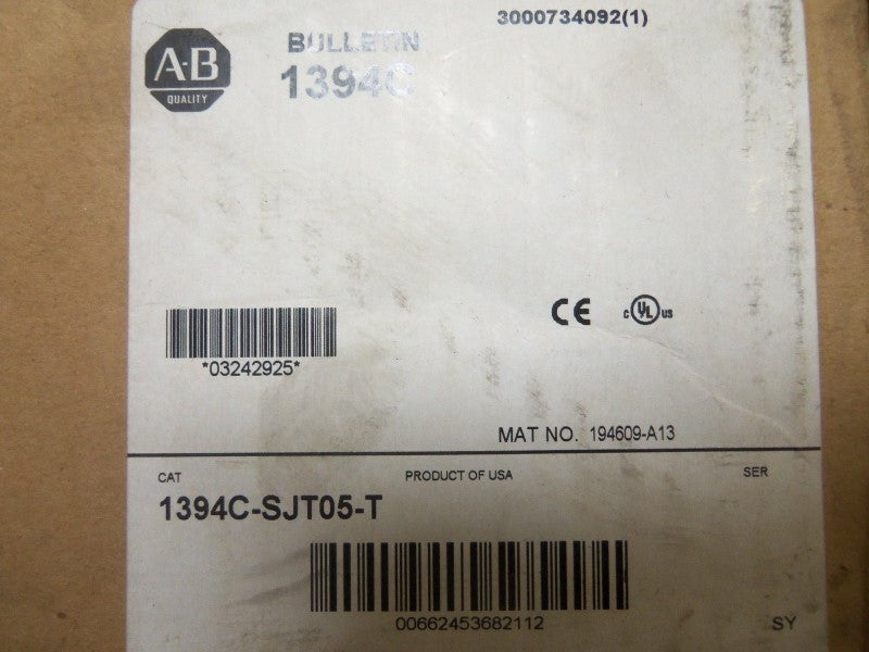 ALLEN BRADLEY 1394C-SJT05-T SER. C *NEW IN BOX*